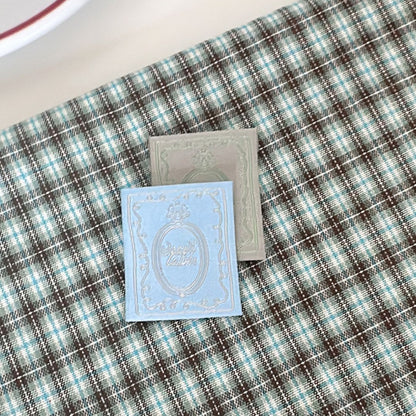 【即納新作】korea cafe check / コットン / チェック［CO058］