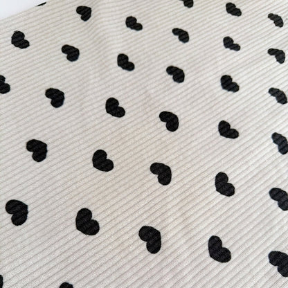 【即納】creamy heart corduroy / コーデュロイ / ハート［PO018］