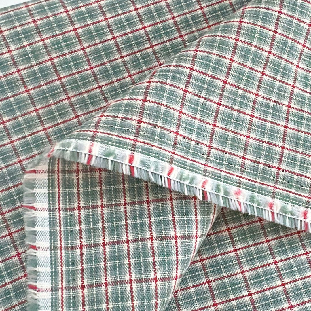 【即納新作】korea cafe check / コットン / チェック［CO058］