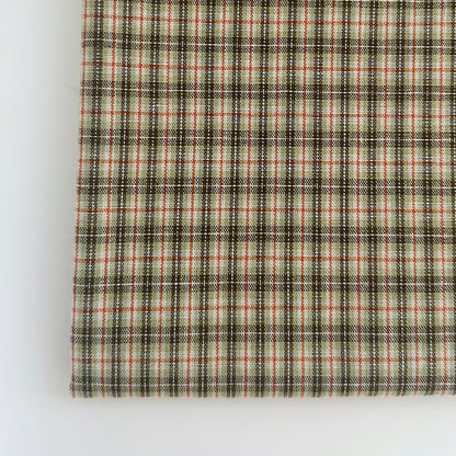 【即納新作】korea cafe check / コットン / チェック［CO058］