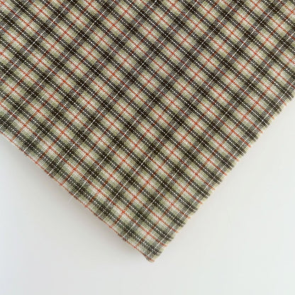 【即納新作】korea cafe check / コットン / チェック［CO058］