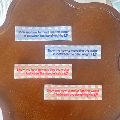 【即納】gingham moonlight TAG / ギンガム / タグ［TG019］