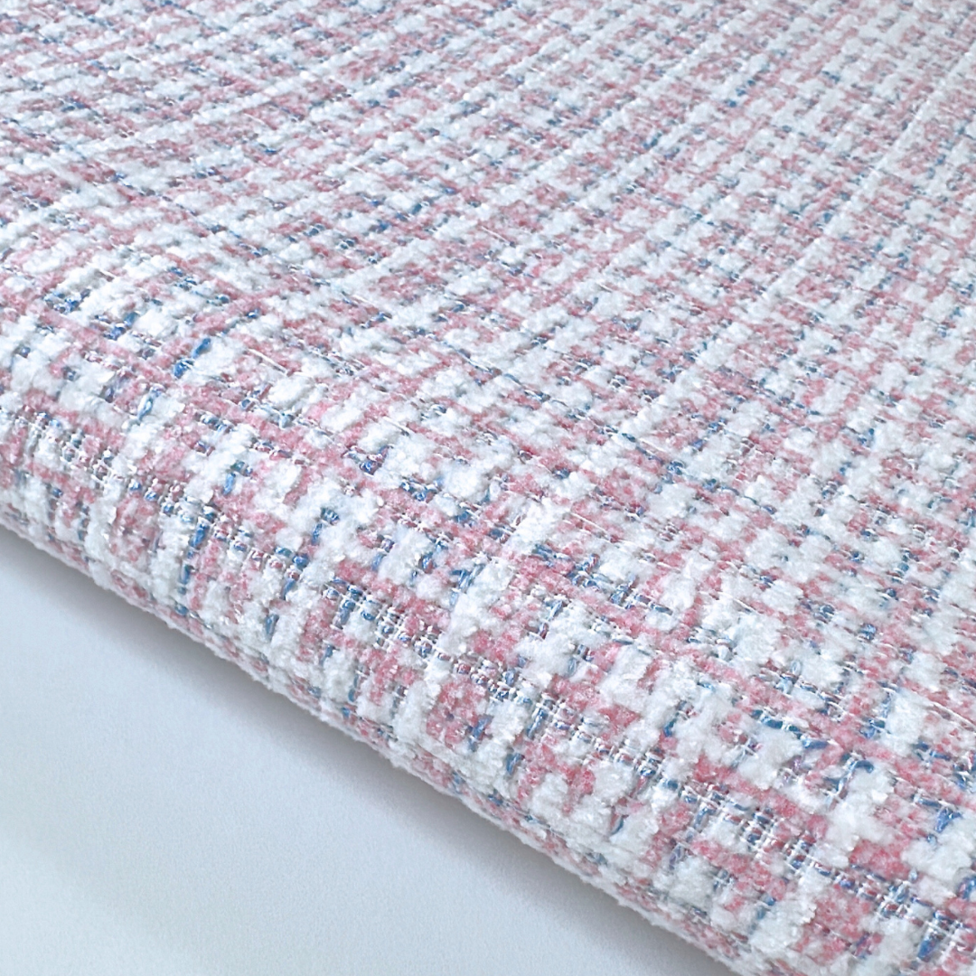 【即納】pastel tweed pink×purple  / ツイード［TW004］