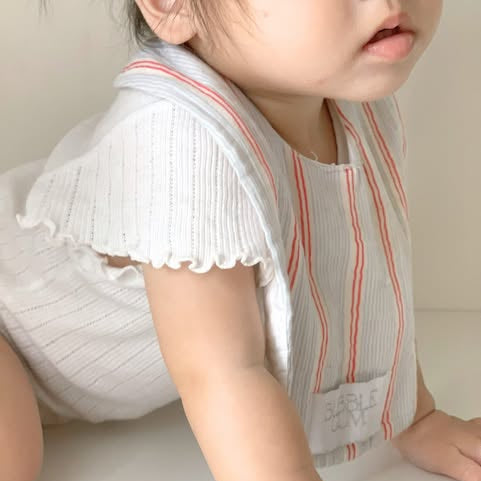 【新作即納】bagel stripe garze / コットン  / ガーゼ / ストライプ［CO020］