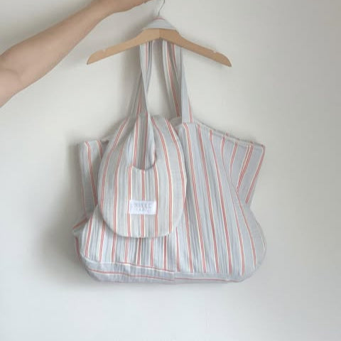 【新作即納】bagel stripe garze / コットン  / ガーゼ / ストライプ［CO020］