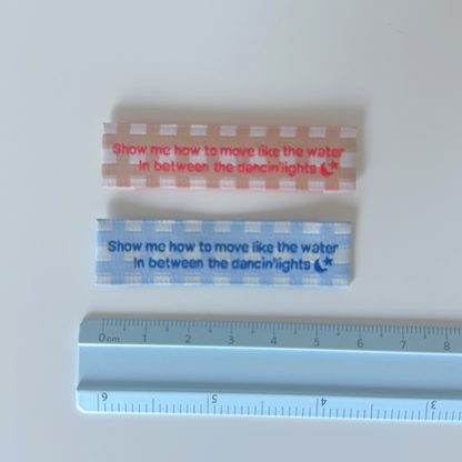 【即納】gingham moonlight TAG / ギンガム / タグ［TG019］