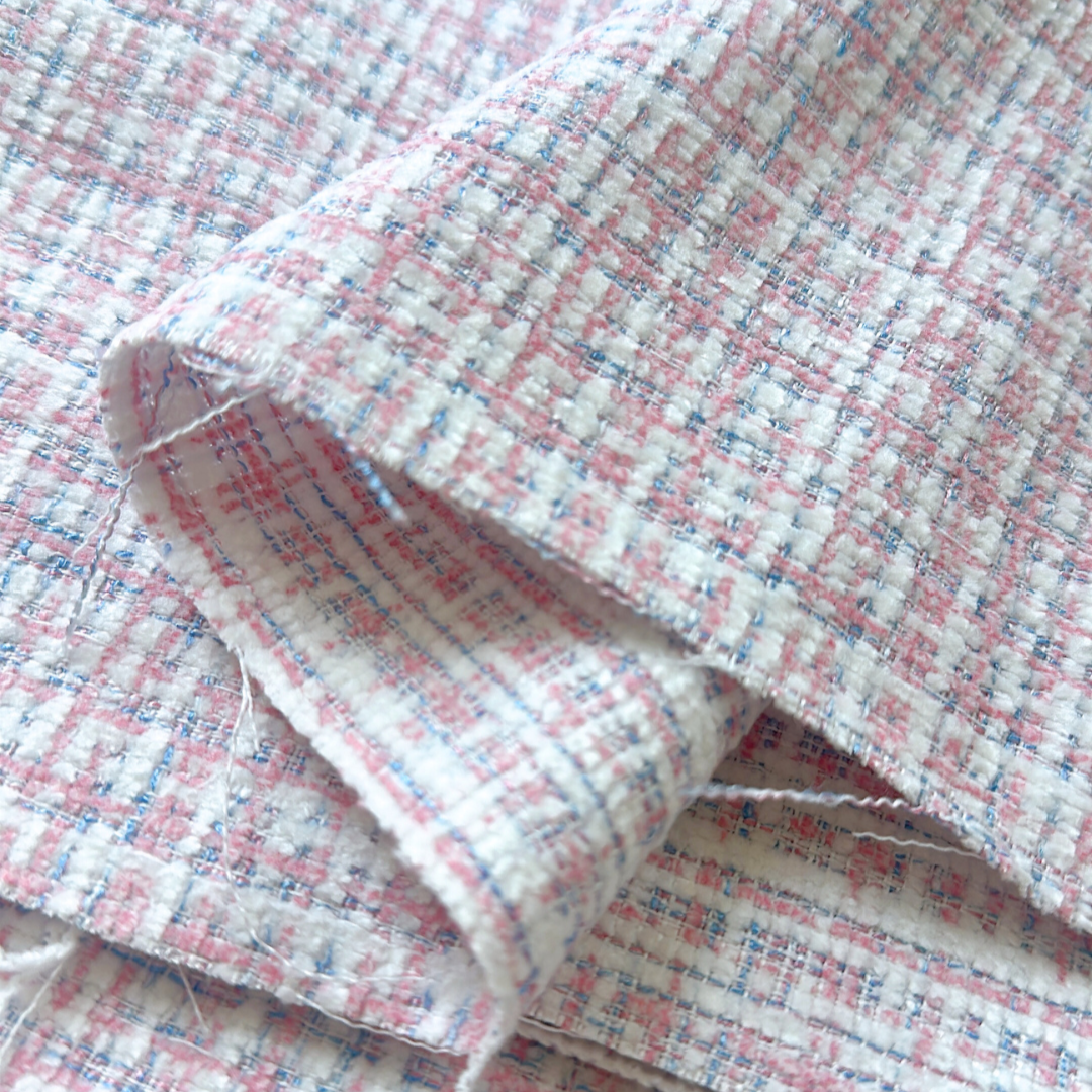 【即納】pastel tweed pink×purple  / ツイード［TW004］