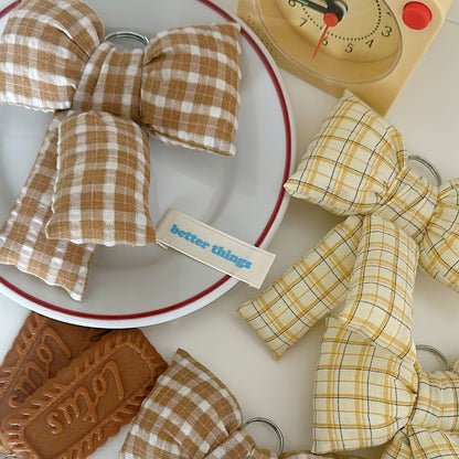 【即納】butter mood series / チェック / イエロー［CO052］