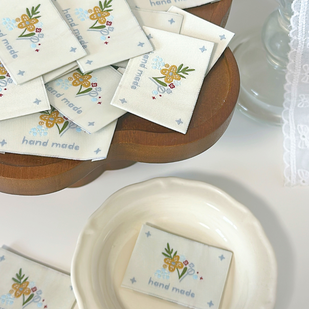 【即納】blooming handmade tag / タグ［TG025］