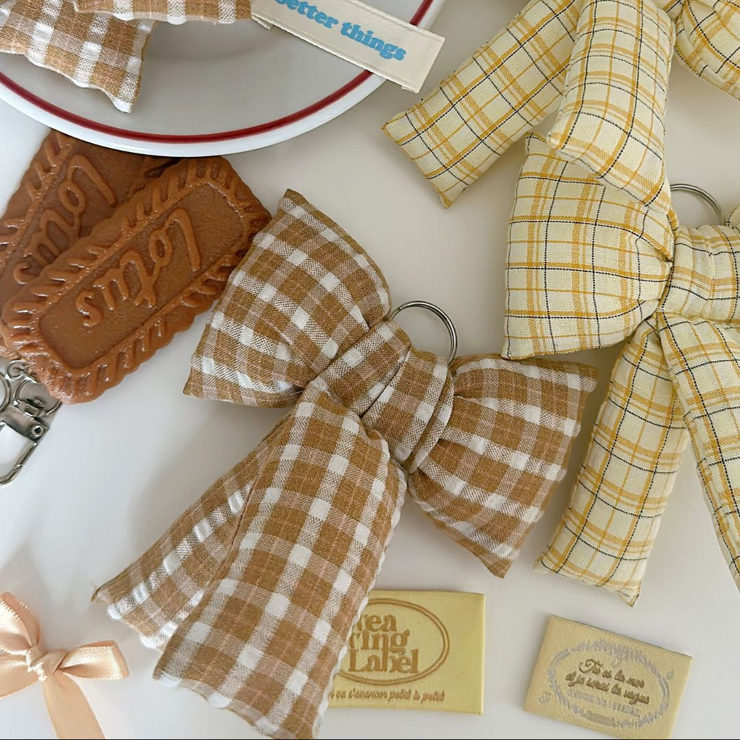 【即納】butter mood series / チェック / イエロー［CO052］