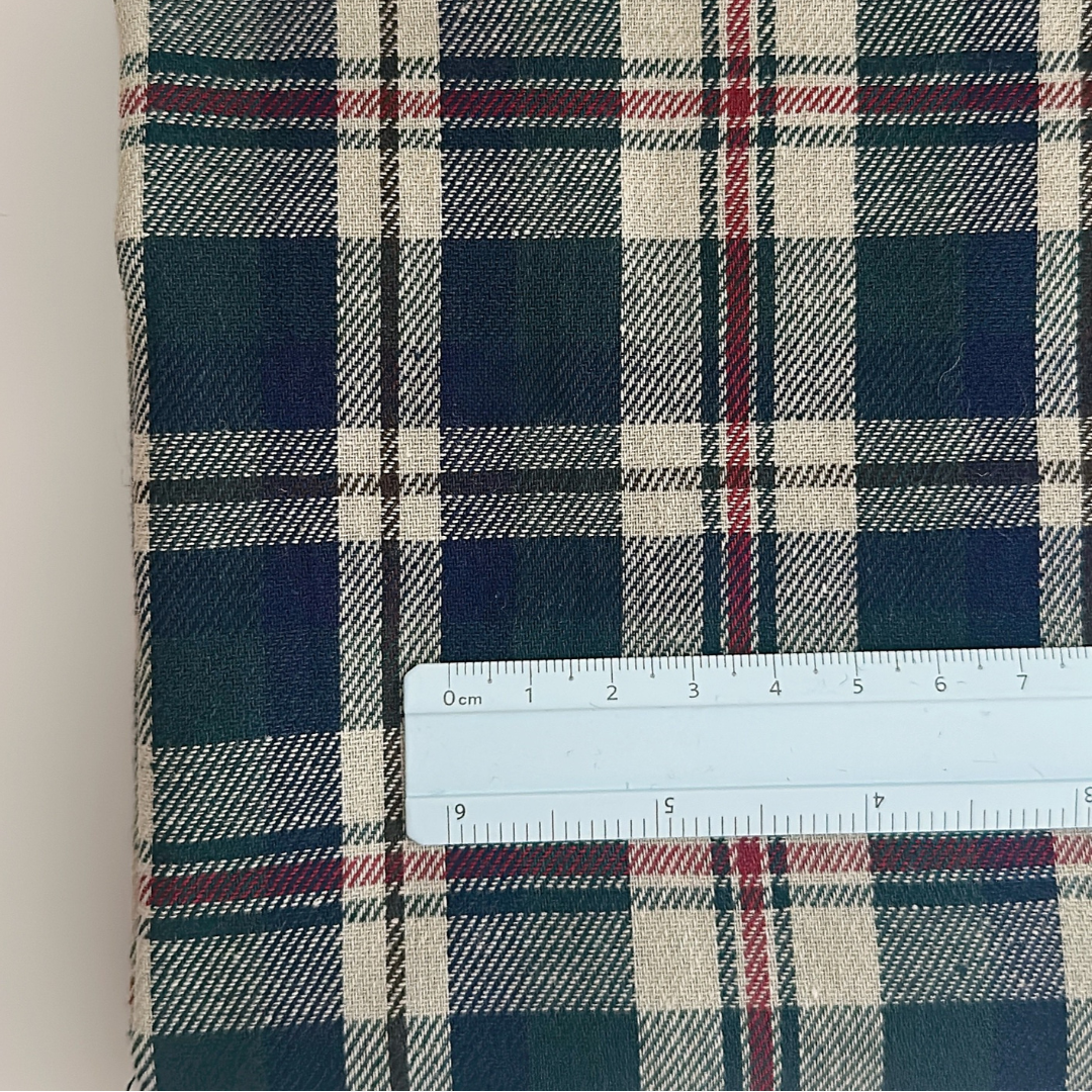 【即納】autumn picnic check / コットン / チェック［CO056］