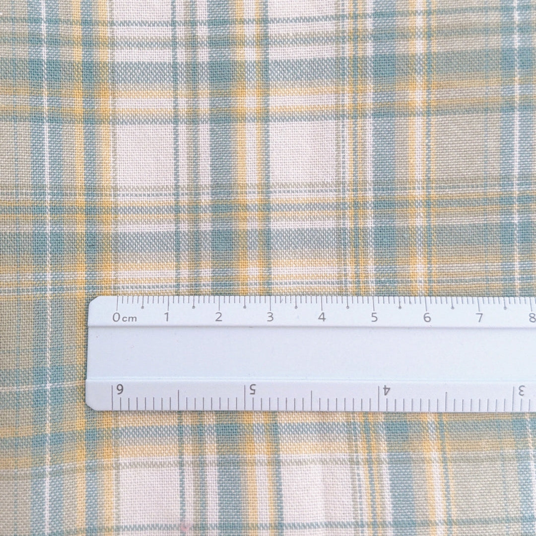 【即納】lemon mint check / コットン / チェック［CO068］