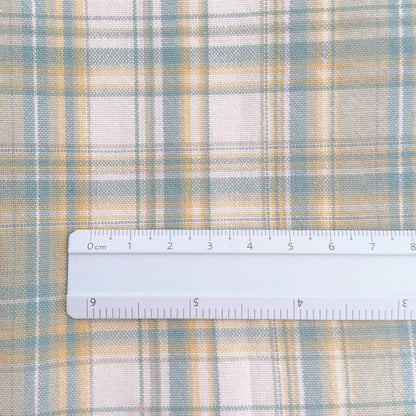 【即納】lemon mint check / コットン / チェック［CO068］
