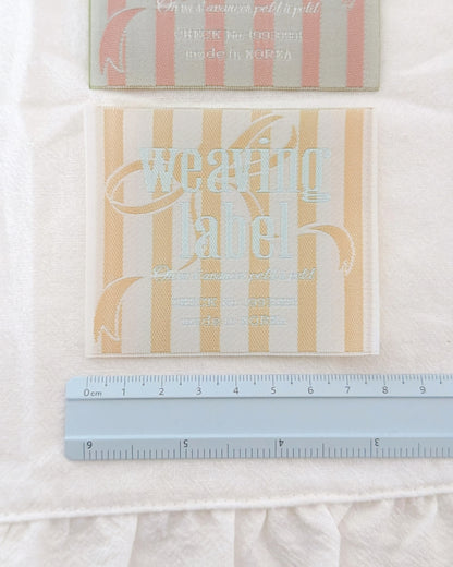 【新作即納】mellow stripe tag / タグ［TG036］