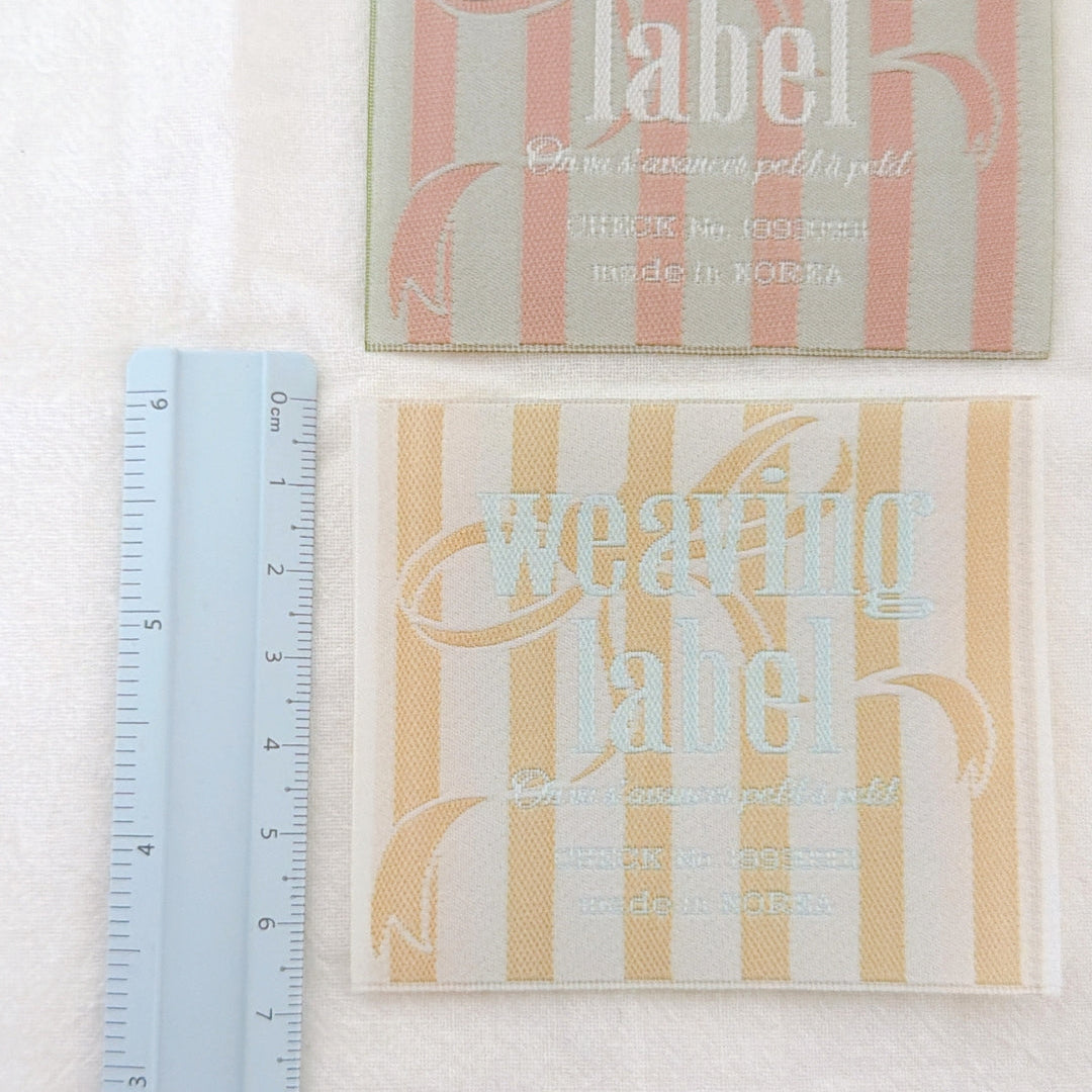【新作即納】mellow stripe tag / タグ［TG036］