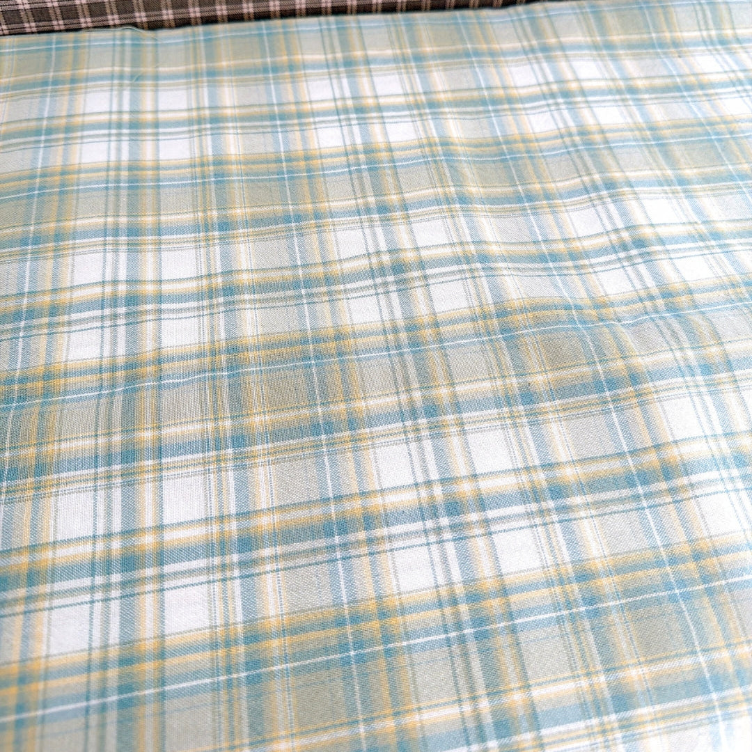 【即納】lemon mint check / コットン / チェック［CO068］