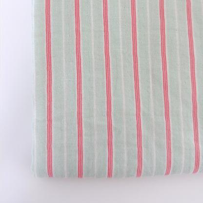 【即納】marine stripe garze / ガーゼ / スライプ / コットン［CO084］