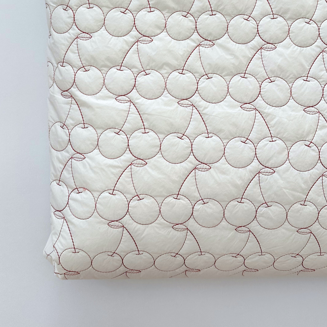 【即納】cherry  quilting / キルティング / チェリー［QU002］