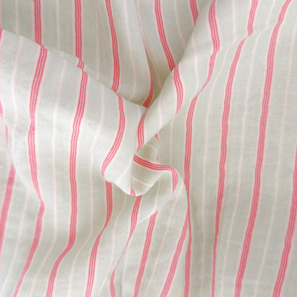 【即納】marine stripe garze / ガーゼ / スライプ / コットン［CO084］