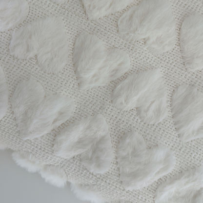 【予約】marshmallow heart / ハート / ファー［PO012］