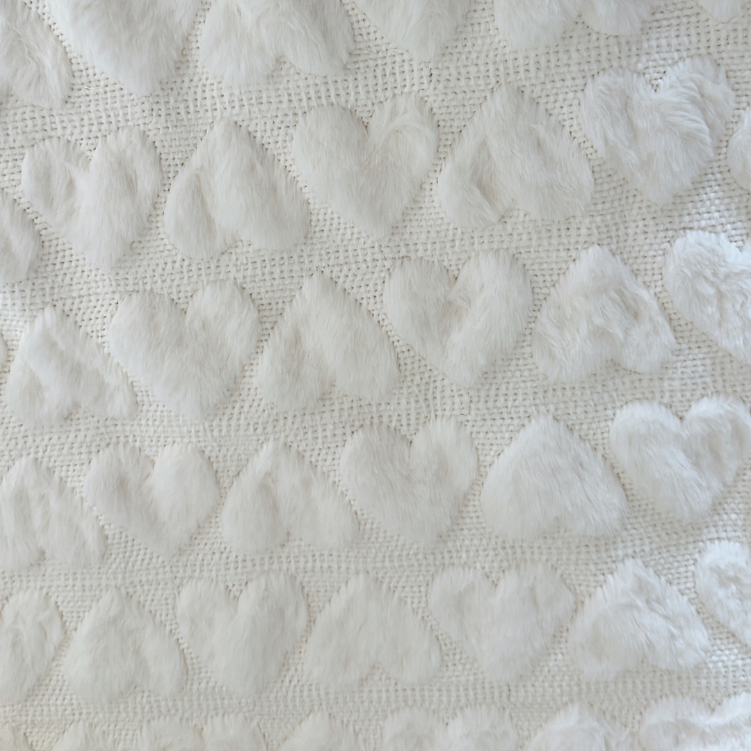 【予約】marshmallow heart / ハート / ファー［PO012］