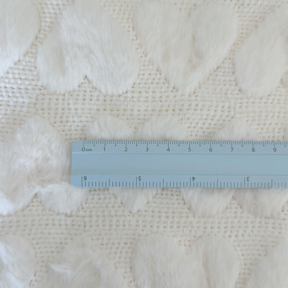 【予約】marshmallow heart / ハート / ファー［PO012］