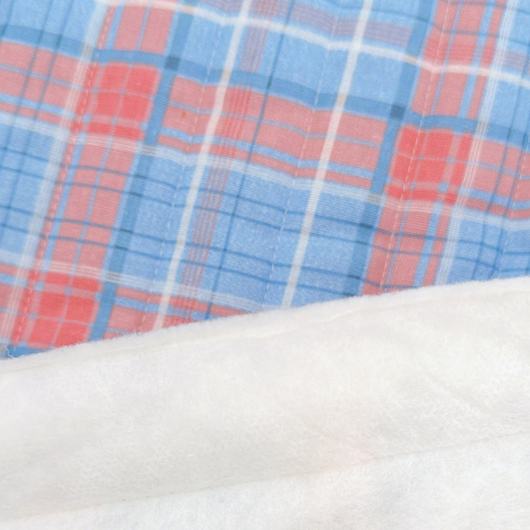 【即納】dreamy check quilting / チェック / cotton / キルティング［QU042］