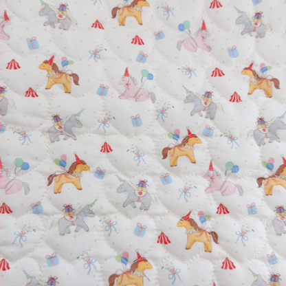 【新作SALE🐎💕】merry pony quilting / うま / ポニー / キルティング［QU047］