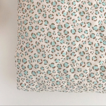 【即納】sweet leopard quilting / アニマル / レオパード / キルティング［QU031］