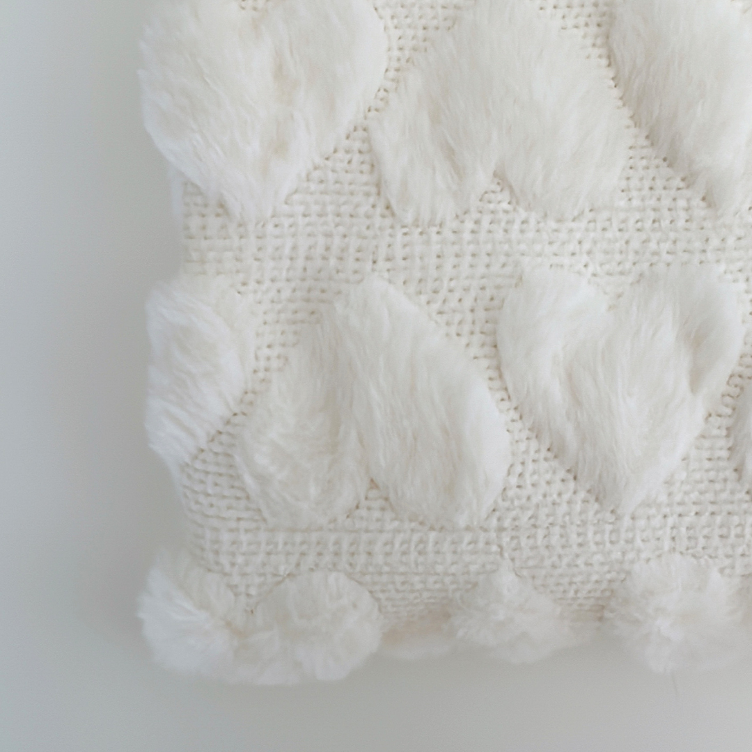 【予約】marshmallow heart / ハート / ファー［PO012］