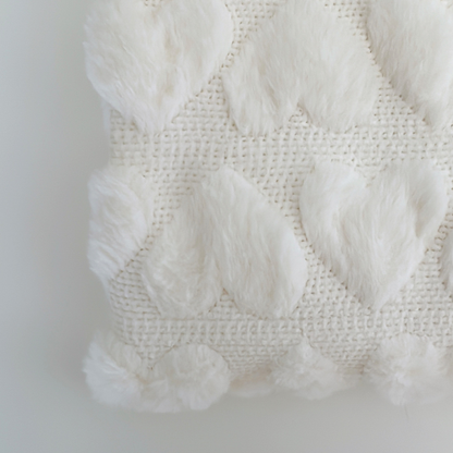 【予約】marshmallow heart / ハート / ファー［PO012］