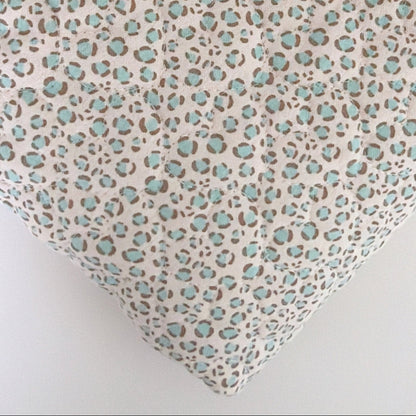 【即納】sweet leopard quilting / アニマル / レオパード / キルティング［QU031］