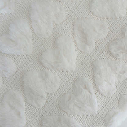 【予約】marshmallow heart / ハート / ファー［PO012］