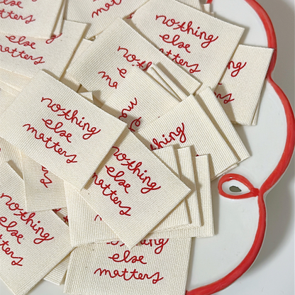 【即納】red lettering TAG / タグ［TG014］