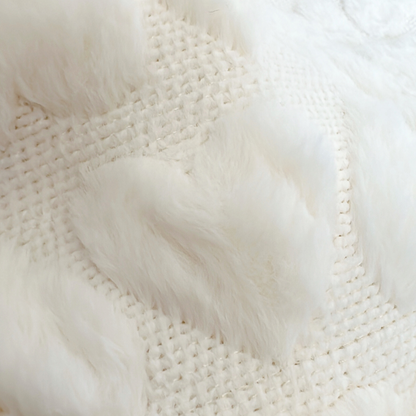 【予約】marshmallow heart / ハート / ファー［PO012］