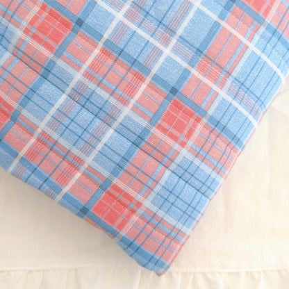 【即納】dreamy check quilting / チェック / cotton / キルティング［QU042］