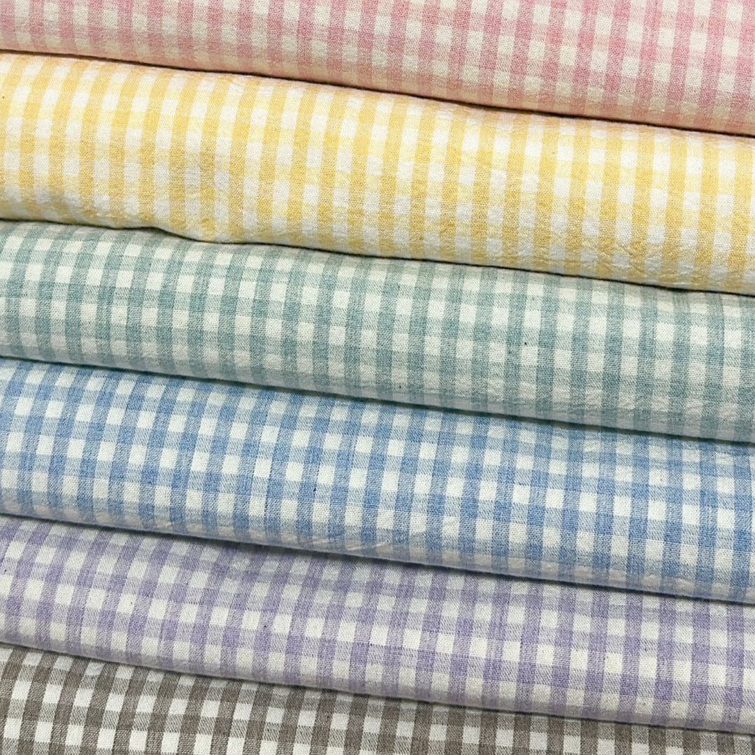 【即納】mini french gingham / チェック / ギンガム / コットン［CO037］