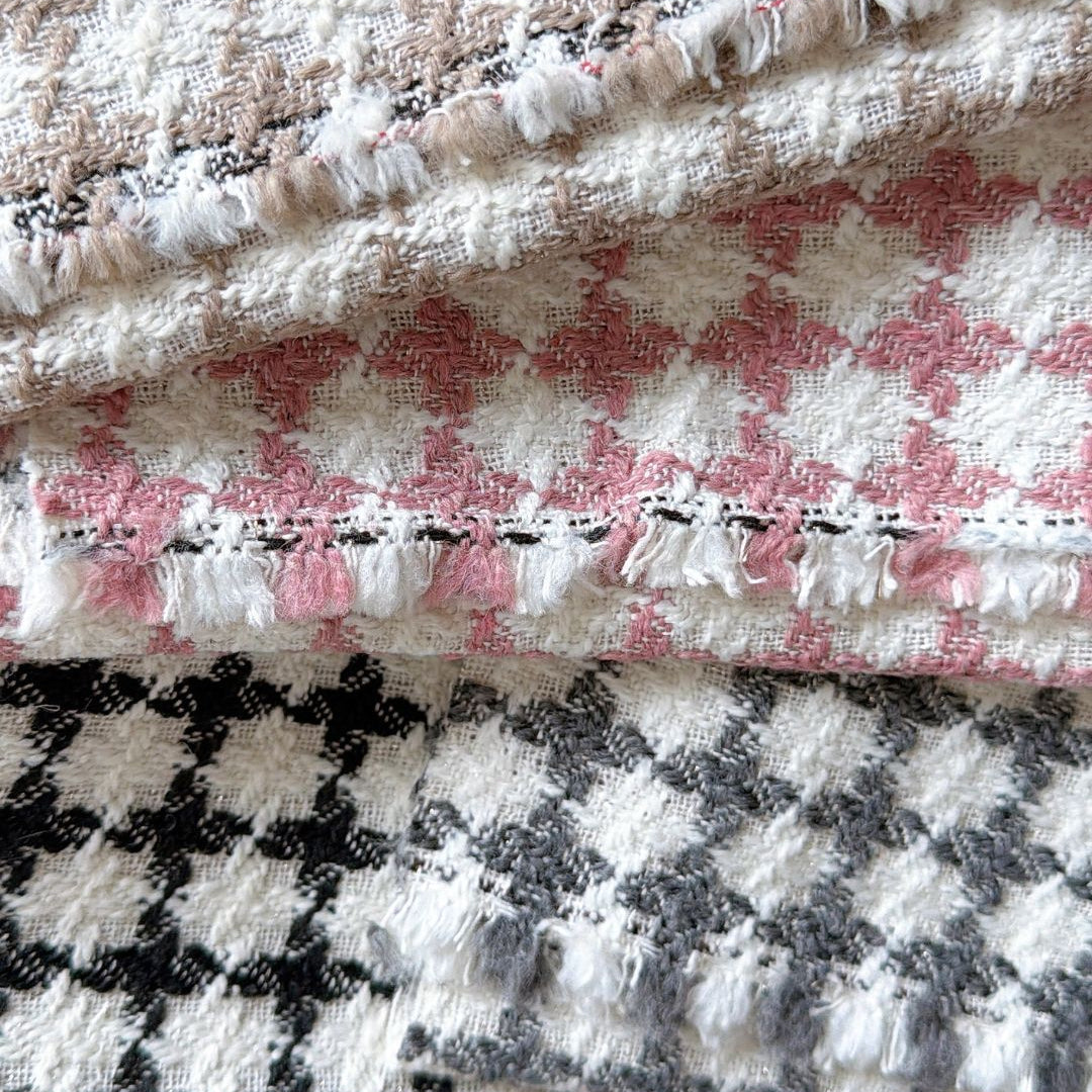 【即納】creamy weave tweed  / ツイード［TW008］