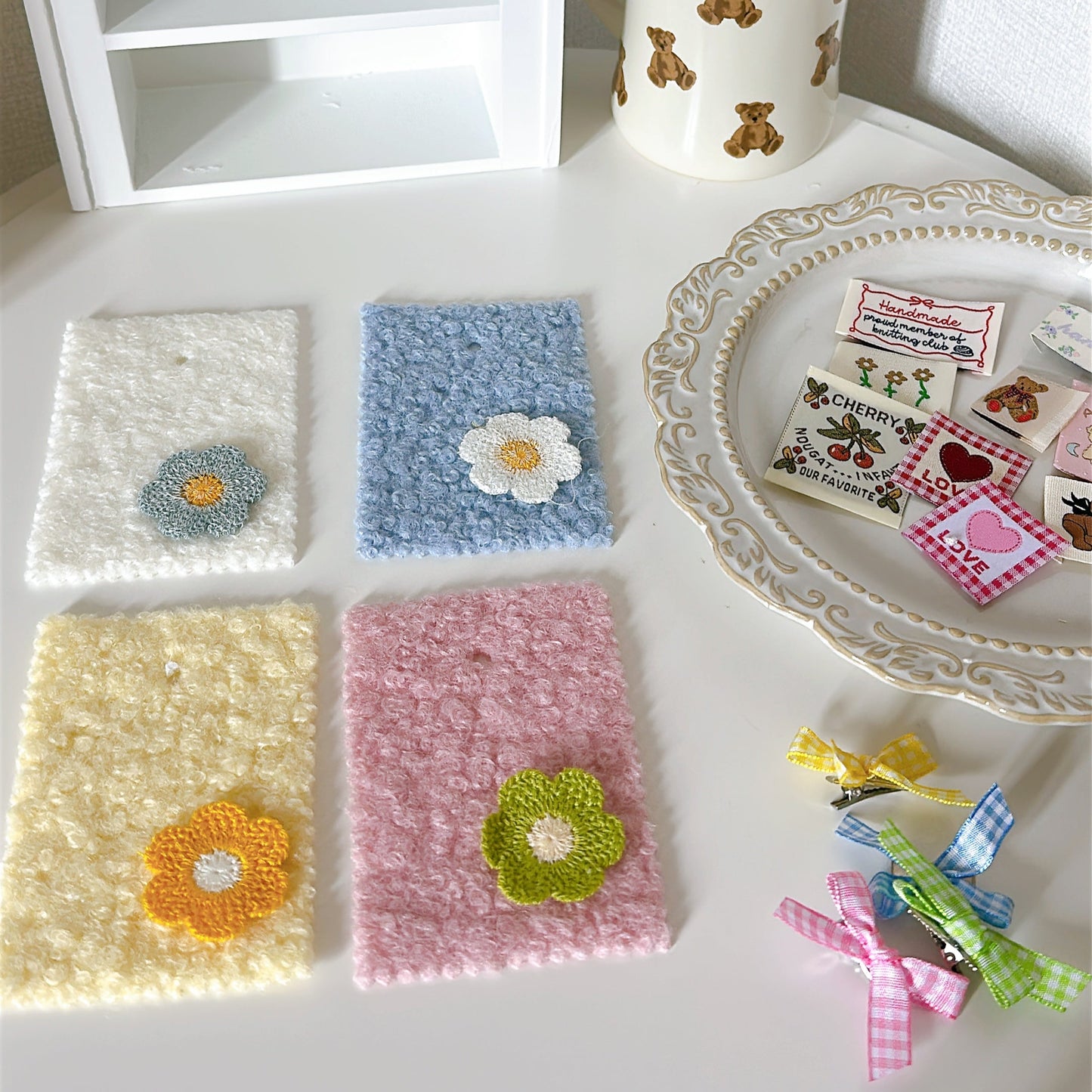 【即納】pastel bouclé wool / ボア  / パステル / ウール［BO001］