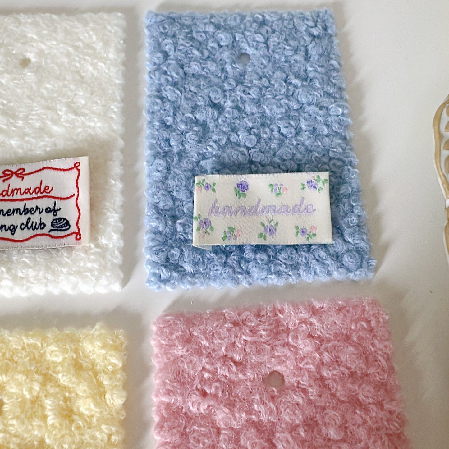 【即納】pastel bouclé wool / ボア  / パステル / ウール［BO001］