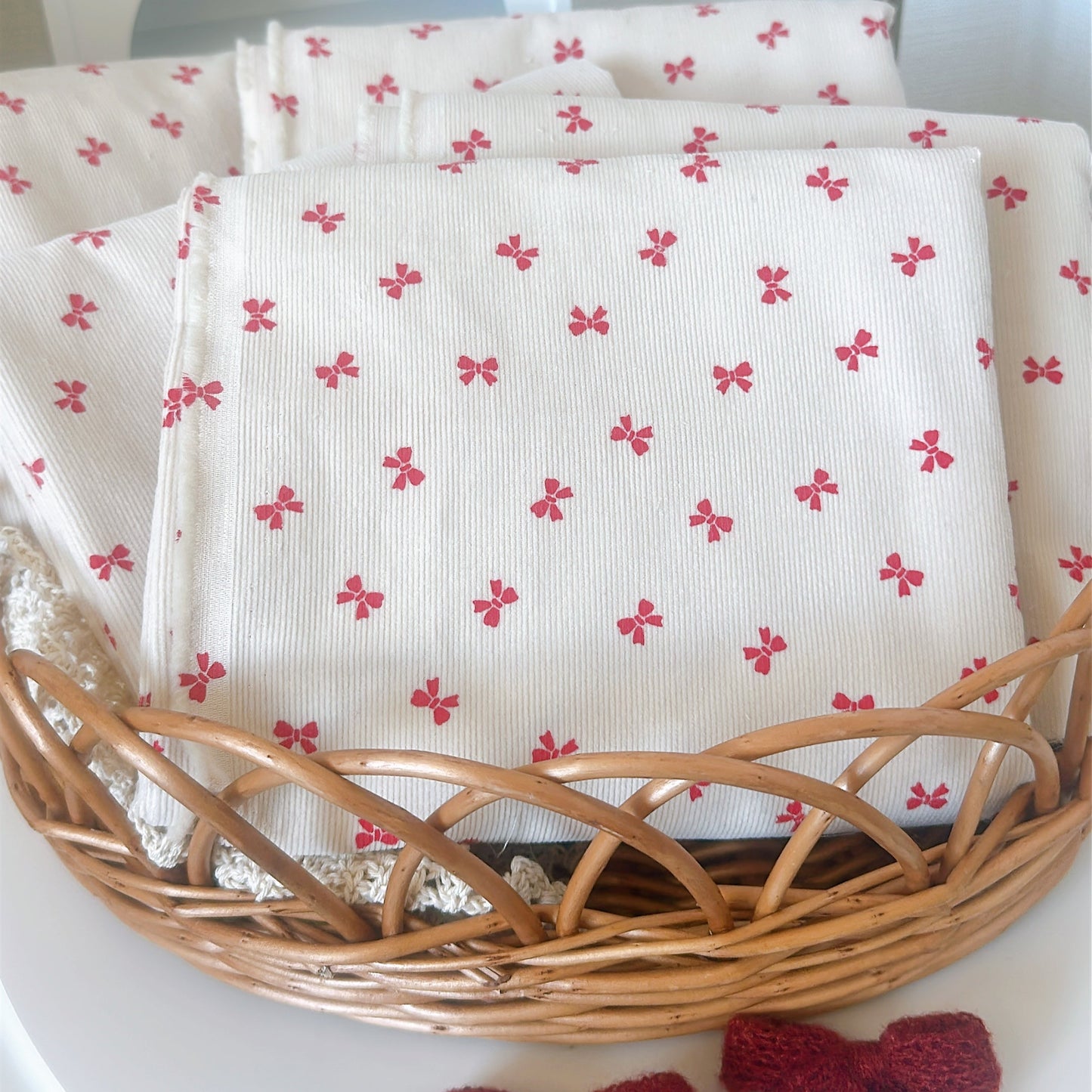 【即納】mini ribbon non-stretch rib / ノンストレッチリブ  / リボン［CO011］