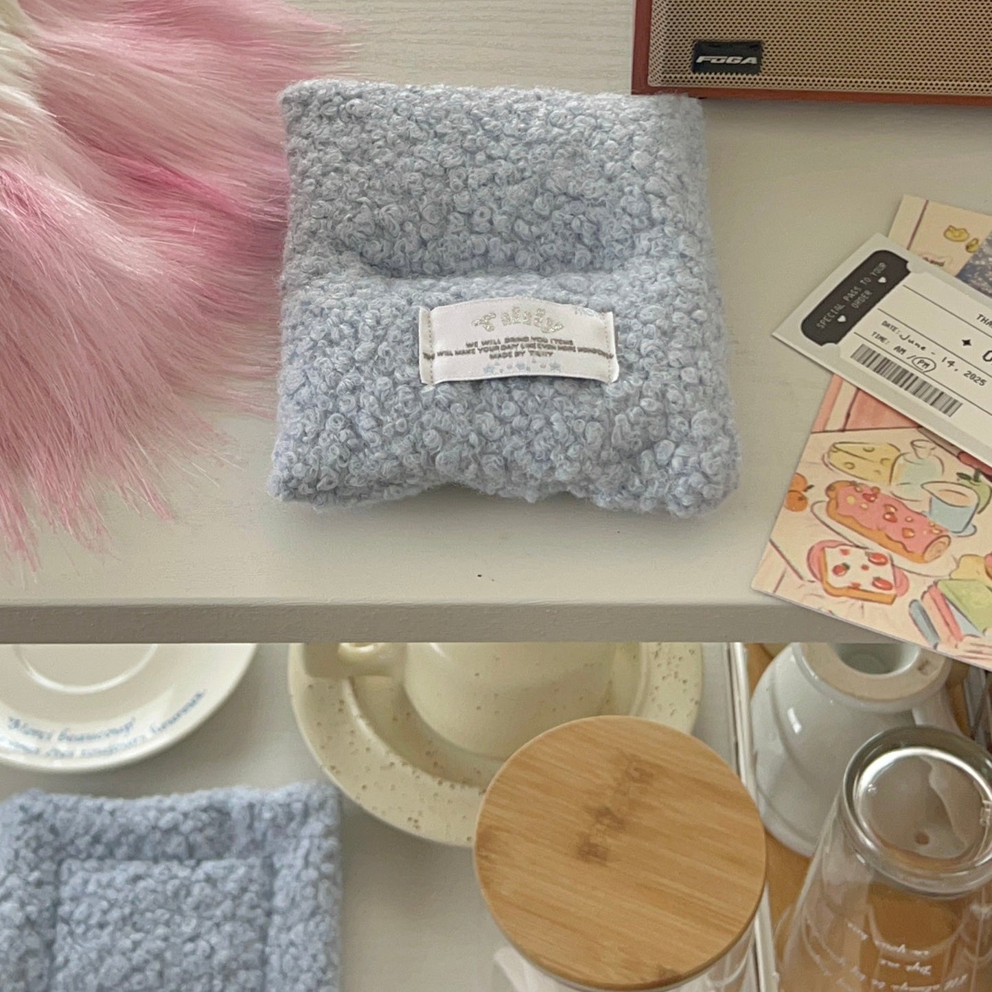 【即納】pastel bouclé wool / ボア  / パステル / ウール［BO001］