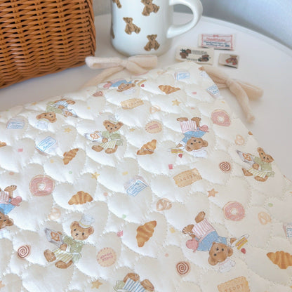 【即納】cooking bear quilting / くまさん  / キルティング［QU014］