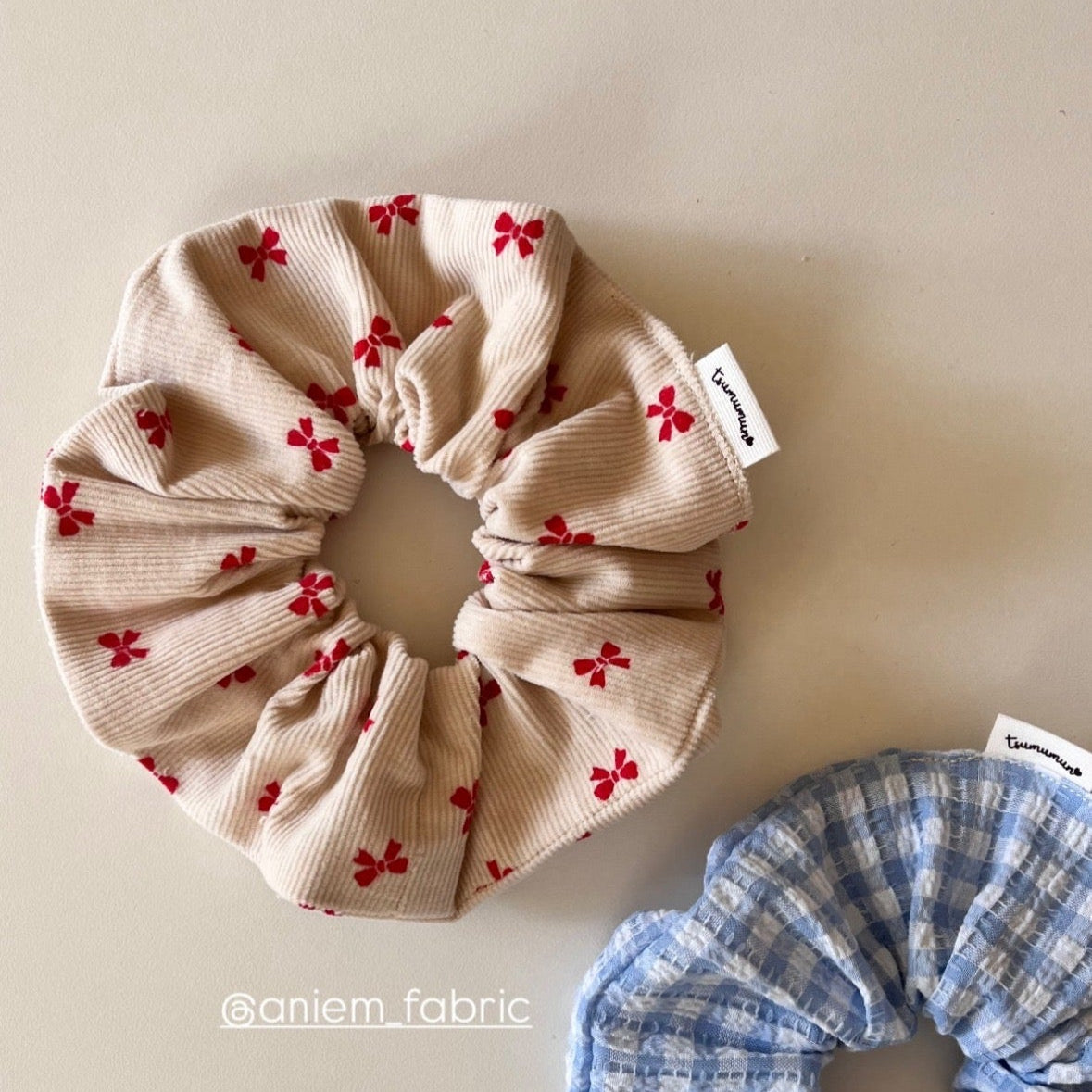 【即納】mini ribbon non-stretch rib / ノンストレッチリブ  / リボン［CO011］