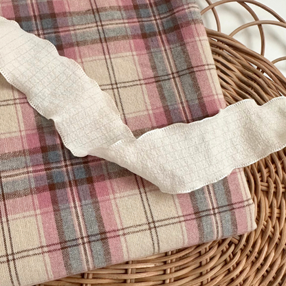 【即納】latté check / コットン / チェック［CO001］