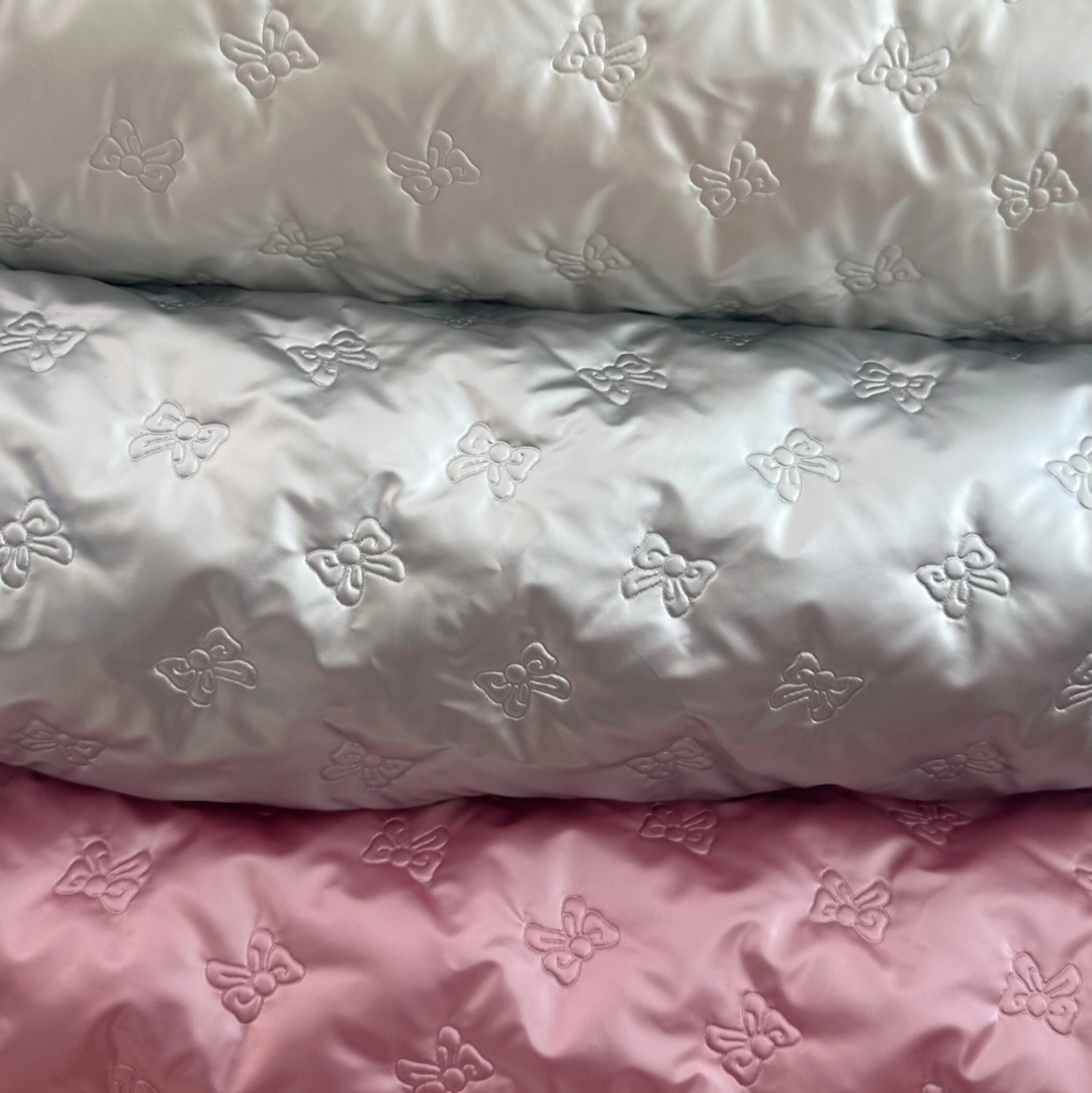 【即納】ribbon metallic quilting  / キルティング / リボン［QU008］