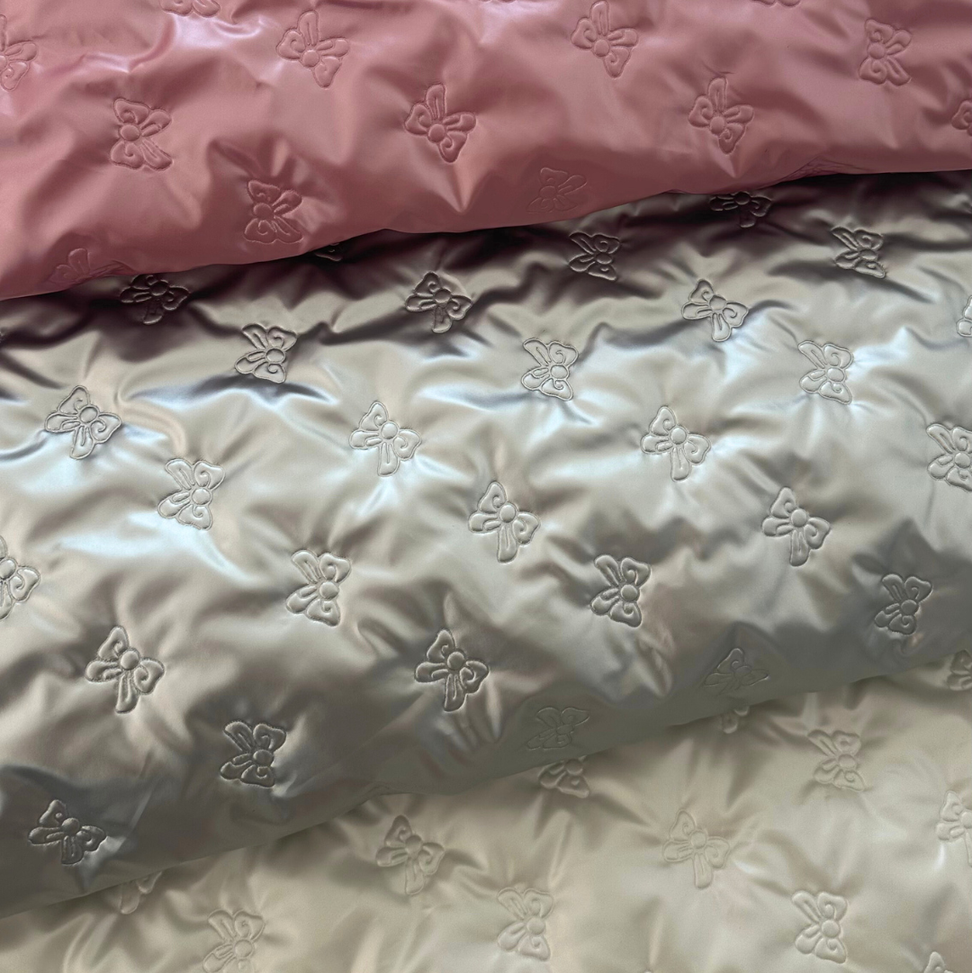 【即納】ribbon metallic quilting  / キルティング / リボン［QU008］