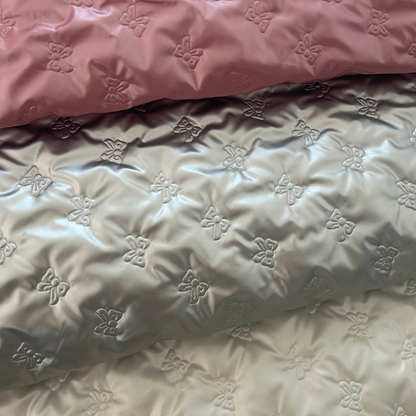 【即納】ribbon metallic quilting  / キルティング / リボン［QU008］