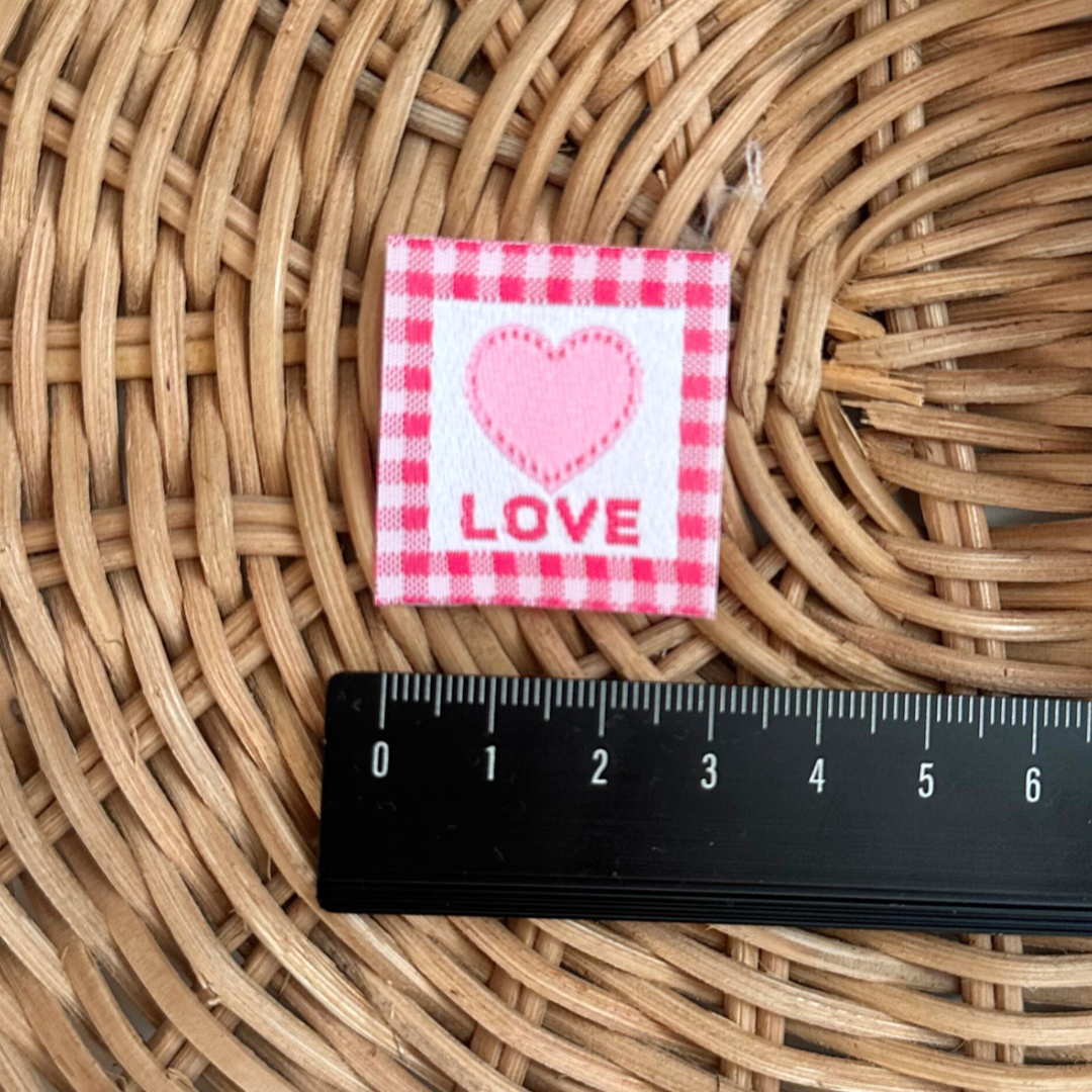 【即納】LOVE tag / ハート / タグ［TG004］