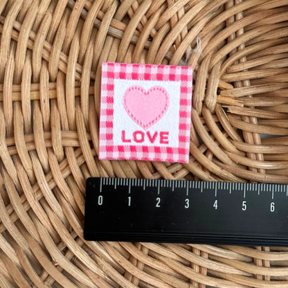【即納】LOVE tag / ハート / タグ［TG004］